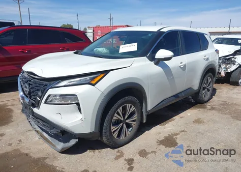 2022 Nissan Rogue Sv Fwd из США, поврежденный, VIN 5N1BT3BA4NC723035